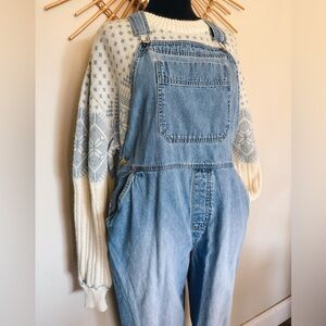 Cherokee Light Blue Denim Overalls